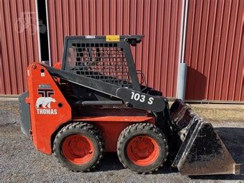 1980s thomas skid steer|who makes thomas skid steers.